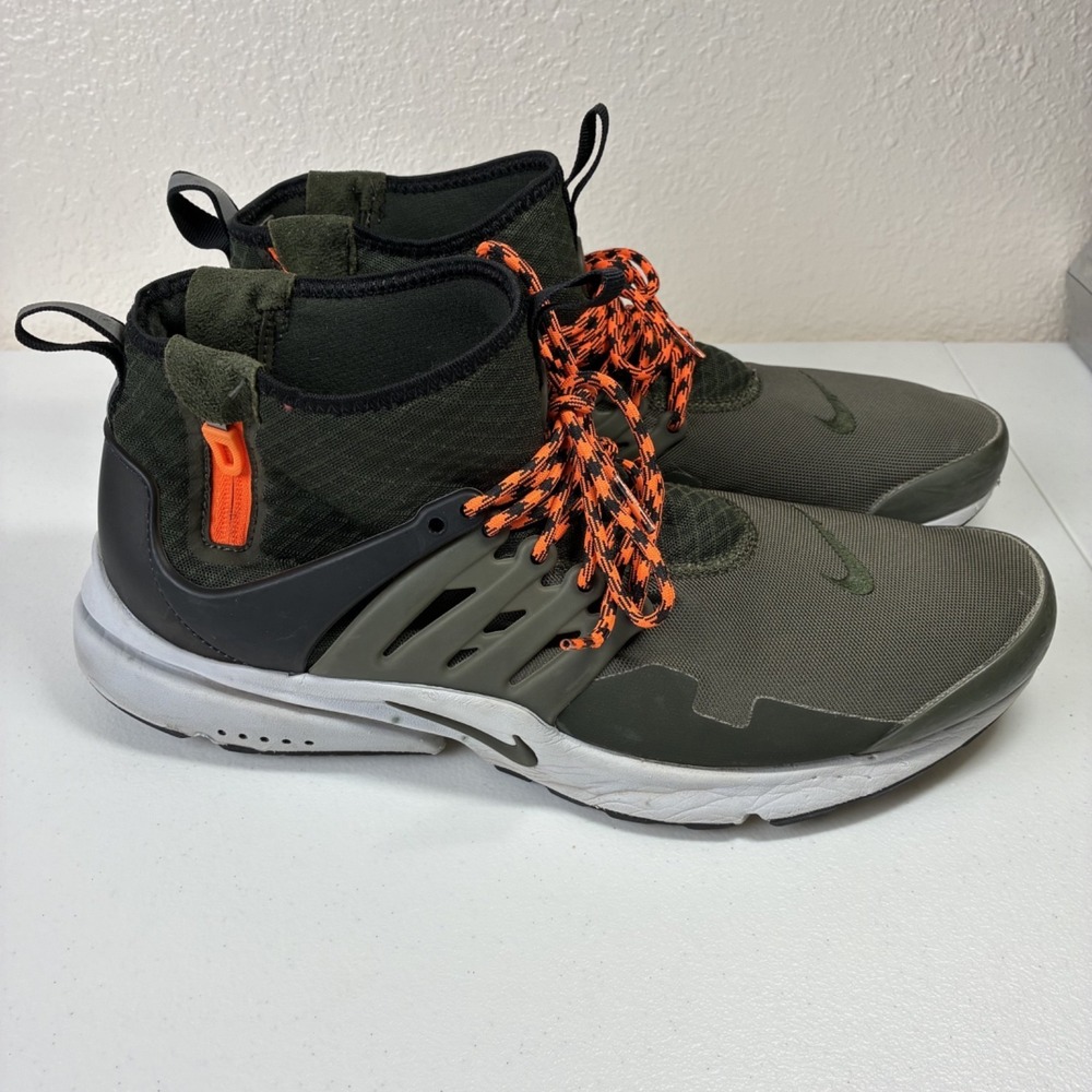 Nike Air Presto Mid-Utility Cargo Khaki Size 13  # 859524-301